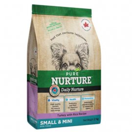 Pure Nurture Daily Nurture Adult Small & Mini Turkey & Rice сухий корм для собак дрібних порід ІНДИЧКА та РИС