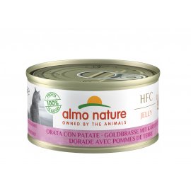 Almo Nature HFC Jelly Sea Bream & Potatoe вологий корм для котів МОРСЬКИЙ ЛЯЩ і КАРТОПЛЯ