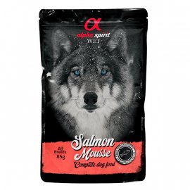 Alpha Spirit Salmon Mousse беззерновой влажный корм для собак ЛОСОСЬ