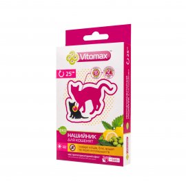 Vitomax Потивопаразитарный эко-ошейник для котят