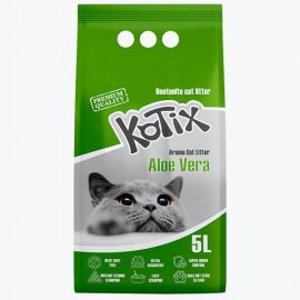 Kotix Aloe Vera  бентонітовий наповнювач для котячого туалету АЛОЕ ВЕРА, зелені гранули