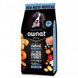 Ownat Ultra Maxi Junior Chicken&Turkey сухий корм для цуценят великих порід КУРКА та ІНДИЧКА
