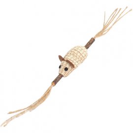 Camon (Камон) Игрушка для кошек ПАЛОЧКА МАТАТАБИ С МЫШКОЙ