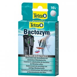 Tetra Bactozym (БИОАКТИВНОСТЬ В АКВАРИУМЕ) препарат для аквариумов, 10 шт