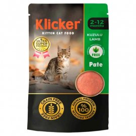 Klicker Kitten Lamb Pate влажный корм для котят, ЯГНЕНОК, паштет