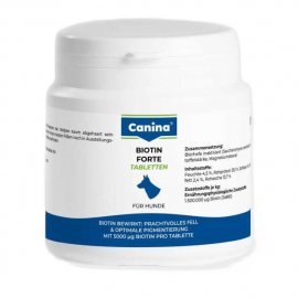Canina (Канина) Biotin forte интенсивный препарат для длинношерстных собак