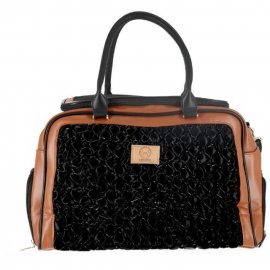 Misoko&Co (Мисоко и Ко) Дорожная сумка для собак 4520, черно-коричневый