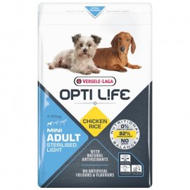 Opti Life Adult Sterilised Light Sterilised Mini Chicken & Rice сухий корм для стерилізованих собак дрібних порід із зайвою вагою КУРКА та РИС Opti Life Adult Sterilised Light Sterilised Mini Chicken & Rice сухий корм для стерилізованих собак дрібних порід із зайвою вагою КУРКА та РИС