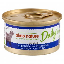 Almo Nature Daily MOUSSE TUNA консервы для кошек ТУНЕЦ, мусс