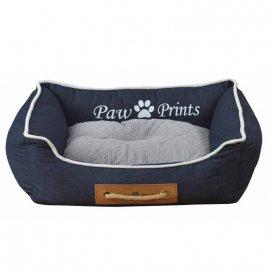 AnimAll Nena лежак для собак з ручкою-мотузкою, синій