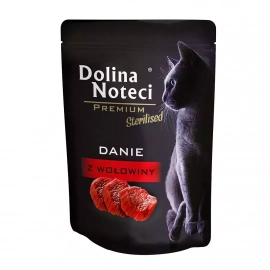 Dolina Noteci (Долина Нотечі) Premium Danie вологий корм для стерилізованих котів ЯЛОВИЧИНА