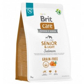 Brit Care Dog Grain Free Senior & Light Salmon беззерновой сухой корм для кожи и шерсти стареющих собак ЛОСОСЬ Brit Care Dog Grain Free Senior & Light Salmon беззерновой сухой корм для кожи и шерсти стареющих собак ЛОСОСЬ