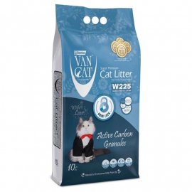 Van Cat Active Carbon Granules бентонитовый комкующийся наполнитель С ГРАНУЛАМИ АКТИВИРОВАННОГО УГЛЯ