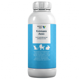 West Vet Клинодез Аква моюще-дезинфицирующее средство для помещений и инвентаря