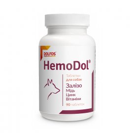 Dolfos (Дольфос) HEMODOL (ГЕМОДОЛ) добавка для улучшения кроветворения у собак Dolfos (Дольфос) HEMODOL (ГЕМОДОЛ) добавка для улучшения кроветворения у собак
