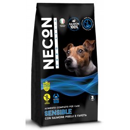 Necon Zero Grain Dog Sensible with Salmon, Pea and Horse Bean сухой беззерновой корм для собак всех пород с чувствительным пищеварением ЛОСОСЬ