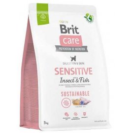Brit Care Dog Sustainable Sensitive Digestion & Skin Insect & Fish сухий корм для собак із чутливим травленням КОМАХИ та РИБА