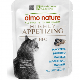 Almo Nature HFC Cat Highly Appetizing Mackerel вологий корм для котів СКУМБРІЯ