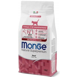 Monge Cat Monoprotein Kitten Beef сухой монопротеиновый корм для котят ГОВЯДИНА Monge Cat Monoprotein Kitten Beef сухой монопротеиновый корм для котят ГОВЯДИНА