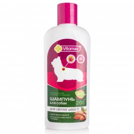 Vitomax Фито шампунь для светлой шерсти собак