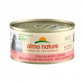 Almo Nature HFC Complete Salmon and Tuna влажный корм для котят ЛОСОСЬ И ТУНЕЦ