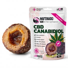 LK Baits Pet Nutrigo CBD Canabidiol функциональное лакомство для собак МАСЛО КОНОПЛИ