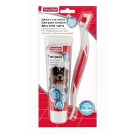 Beaphar Набір - зубна паста та щітка для собак та котів