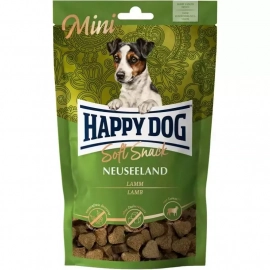 Happy Dog SOFTSNACK MINI NEUSEELAND ласощі для собак малих порід ЯГНЯ І РИС