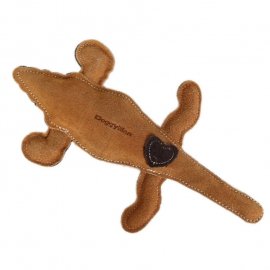 DoggyMan Leather Crocodile жувальна іграшка з пищалкою для собак КРОКОДИЛ