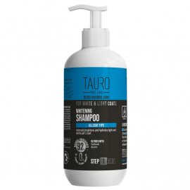 Tauro (Тауро) Pro Line Ultra Natural Care Whitening Shampoo отбеливающий шампунь для собак и кошек с белым и светлым окрасом шерсти
