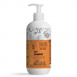 Tauro Pro Line Pure Nature 5in1 Shampoo зволожувальний шампунь для собак і котів