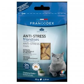 Francodex Anti-Stress лакомство для снятия стресса у кошек РОМАШКА И МЕЛИССА