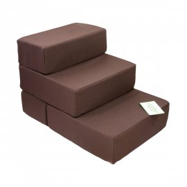 Lucky Pet сходинки для собак, ЕВЕРЕСТ, оксфорд, КОРИЧНЕВИЙ