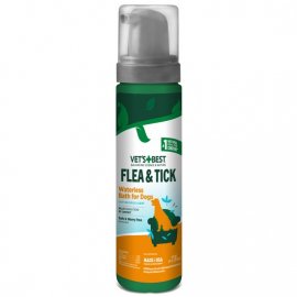 Vets Best Flea&Tick Dogs Waterless Bath Foam Cotton Spice Scent моющая пена от блох, клещей и москитов для собак Vets Best Flea&Tick Dogs Waterless Bath Foam Cotton Spice Scent моющая пена от блох, клещей и москитов для собак