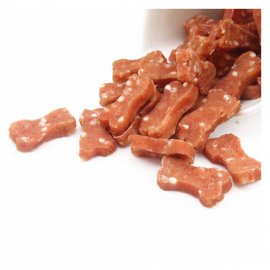 Селянські Смаколики Лакомство для собак КОСТОЧКА с КУРИЦЕЙ и РИСОМ, 3 см