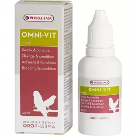 Versele-Laga Oropharma (Орофарма) Omni-Vit Liquid ОМНІ-ВІТ рідкі вітаміни для кондиції птахів