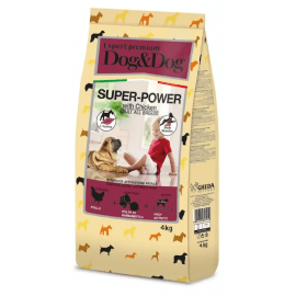 Gheda Expert High Premium Dog&Dog Super-Power Chicken сухий корм для дорослих собак усіх порід КУРКА