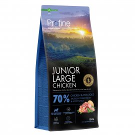Profine (Профайн) Junior Large Breed Chicken & Potatoes - сухой корм для молодых собак крупных пород с курицей и картофелем Profine (Профайн) Junior Large Breed Chicken & Potatoes - сухой корм для молодых собак крупных пород с курицей и картофелем