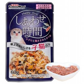 CattyMan (КэттиМен) Fish Feast Kitten влажный корм для котят ТУНЕЦ С МАКРЕЛЬЮ В ЖЕЛЕ