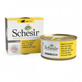 Schesir (Шезир) консерви для кішок Тунець із сурімі Schesir (Шезир) консерви для кішок Тунець із сурімі