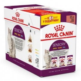 Royal Canin SENSORY MULTIPACK GRAVY консерви для вибагливих кішок НАБІР