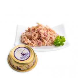Nuevo (Нуэво) Lovely Filets Sterilized Turkey Filet with Calf консервы для стерилизованных кошек ИНДЕЙКА И ТЕЛЯТИНА