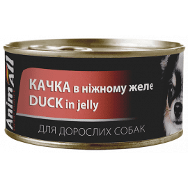 AnimAll Duck in jelly влажный корм для собак УТКА в желе