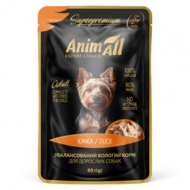 AnimAll Dog Duck вологий корм для собак КАЧКА AnimAll Dog Duck вологий корм для собак КАЧКА