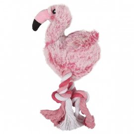 Flamingo Andes Фламінго м'яка іграшка з пищалкою для собак АНДОВИЙ ФЛАМІНГО