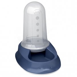 Stefanplast (Стефанпласт) Multireserve Chic Food/Water миска автоматична пластикова для собак і котів, темно-синя