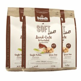 Фото - Bosch HPC Soft Land-Ente & Kartoffel - Бош БЕЗЗЕРНОВОЙ полувлажный корм для собак ДЕРЕВЕНСКАЯ УТКА И КАРТОФЕЛЬ