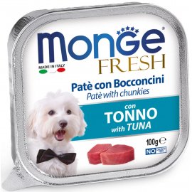 Monge Dog Fresh Adult Tuna влажный корм для собак ТУНЕЦ, паштет