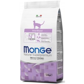 Monge Cat Sterilised Chicken сухой корм для стерилизованных кошек КУРИЦА Monge Cat Sterilised Chicken сухой корм для стерилизованных кошек КУРИЦА