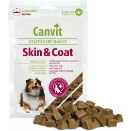Canvit Skin and Coat (Канвит Скин энд Коат) полувлажное функциональное лакомство для здоровья кожи и шерсти собак